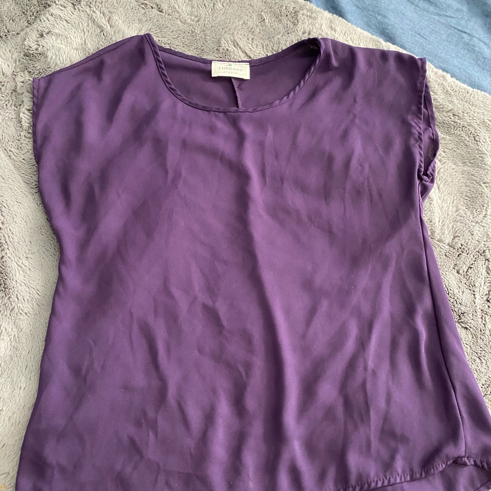 Purple blouse
